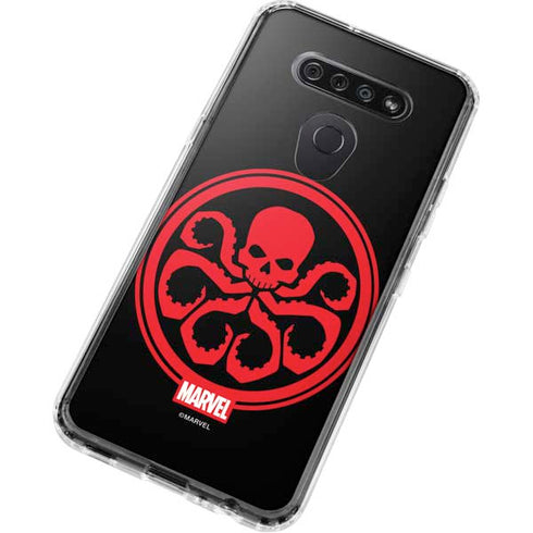 Marvel Captain America Hydra Symbol LG K51/Q51 Clear Case
