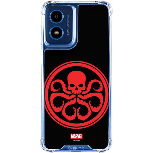 Marvel Captain America Hydra Symbol Moto G 5G (2024) Clear Case