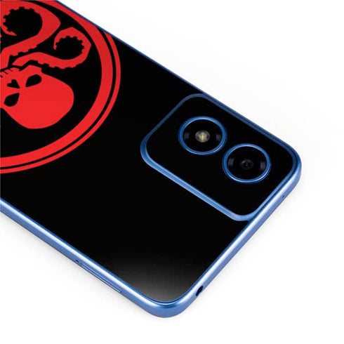 Marvel Captain America Hydra Symbol Moto G Play 4G (2024) Skin