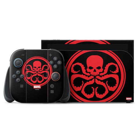 Marvel Captain America Hydra Symbol Nintendo Skins