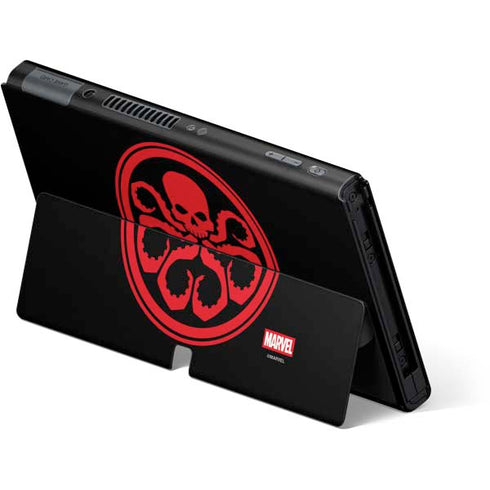 Marvel Captain America Hydra Symbol Nintendo Switch OLED (2021) Skin