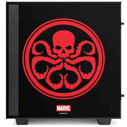 Marvel Captain America Hydra Symbol NZXT H510 Compact ATX Mid-Tower Case Skin