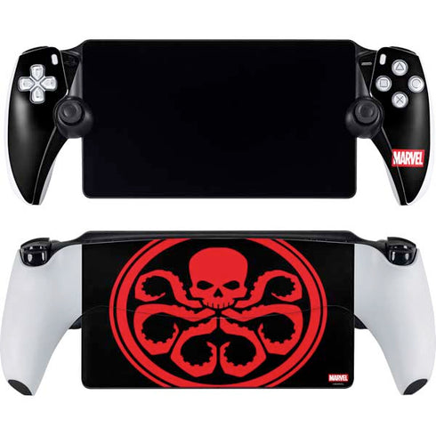 Marvel Captain America Hydra Symbol PlayStation Portal Remote Player Skin