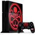 Marvel Captain America Hydra Symbol PS4 Console and Controller Bundle Skin