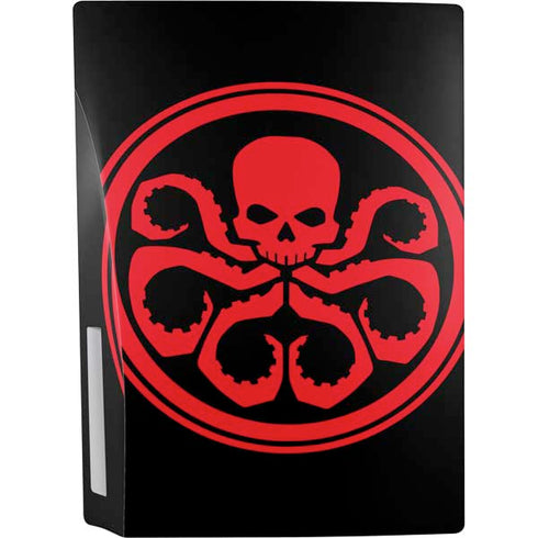 Marvel Captain America Hydra Symbol PS5 Console Skin