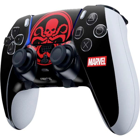 Marvel Captain America Hydra Symbol PS5 DualSense Edge Pro Controller Skin