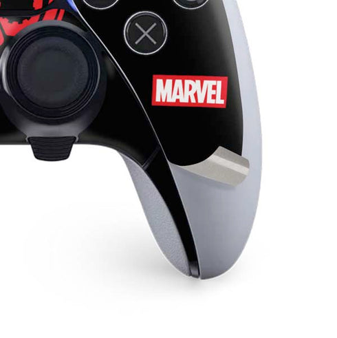 Marvel Captain America Hydra Symbol PS5 DualSense Edge Pro Controller Skin