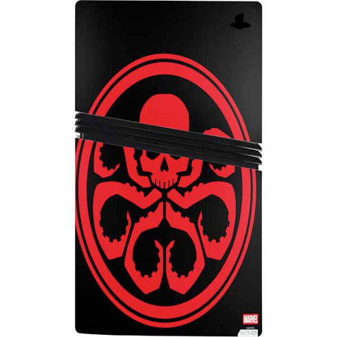 Marvel Captain America Hydra Symbol PS5 Pro Bundle Skin