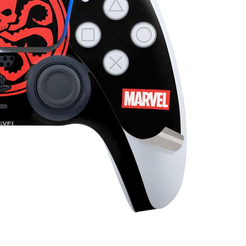 Marvel Captain America Hydra Symbol PS5 Slim Disk Bundle Skin