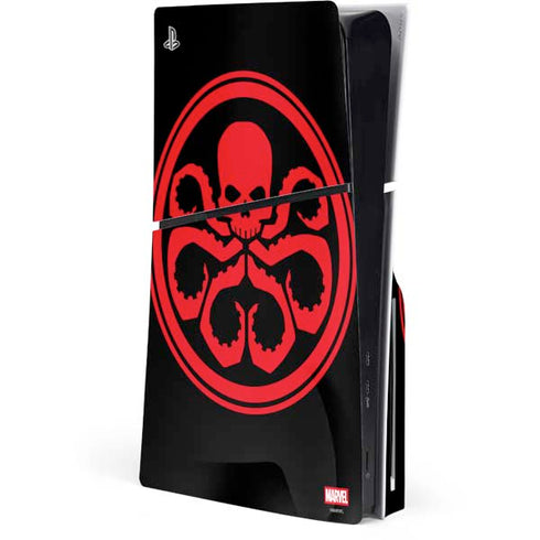 Marvel Captain America Hydra Symbol PlayStation PS5 Skins