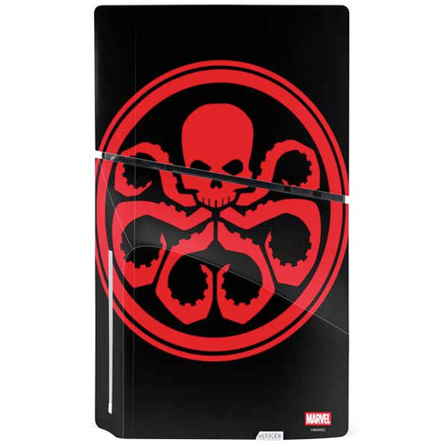 Marvel Captain America Hydra Symbol PS5 Slim Disk Console Skin