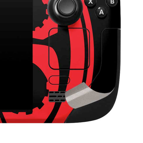 Marvel Captain America Hydra Symbol Steam Deck Handheld Gaming Computer Skin