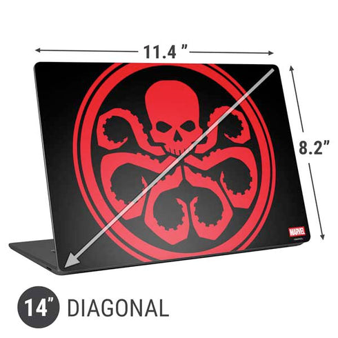 Marvel Captain America Hydra Symbol Universal Laptop 14in (11.4 x 8.2in) Skin