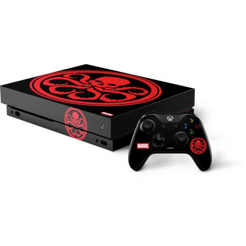Marvel Captain America Hydra Symbol Xbox One X Bundle Skin