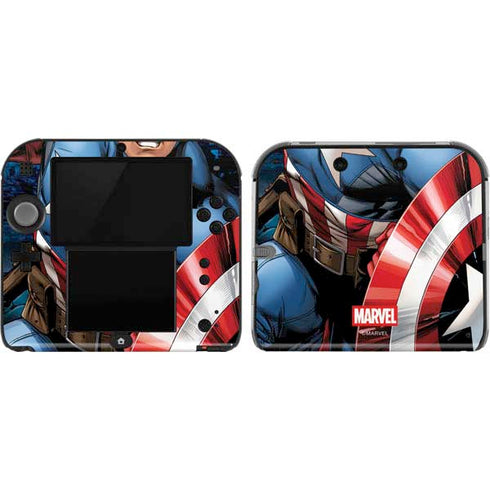 Marvel Captain America Portrait Nintendo 2DS Skin