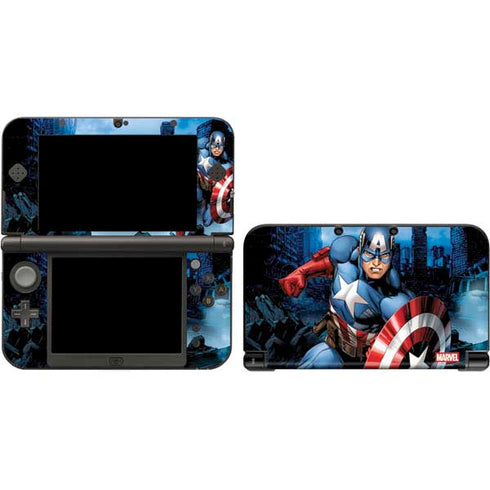 Marvel Captain America Portrait 3DS XL 2015 Skin