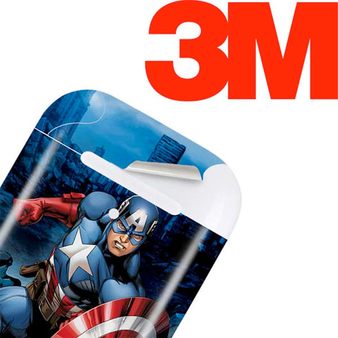 Marvel Captain America Portrait Apple AirPods 2 Skin