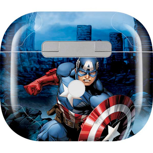 Marvel Captain America Portrait Apple AirPods (3rd Gen 2021) Skin