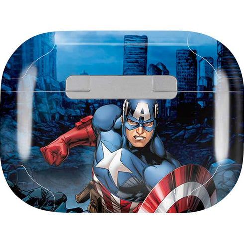 Marvel Captain America Portrait Apple AirPods Pro Skin