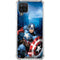 Marvel Captain America Portrait Galaxy A12 Clear Case