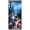 Marvel Captain America Portrait Galaxy A13 5G Clear Case