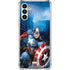Marvel Captain America Portrait Galaxy A13 5G Clear Case