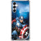 Marvel Captain America Portrait Galaxy A14 5G Clear Case