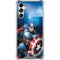 Marvel Captain America Portrait Galaxy A15 5G Clear Case