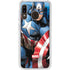 Marvel Captain America Portrait Galaxy A20 Clear Case