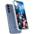 Marvel Captain America Portrait Galaxy A55 5G Clear Case