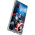 Marvel Captain America Portrait Galaxy A71 5G Clear Case