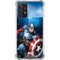 Marvel Captain America Portrait Galaxy A72 5G Clear Case