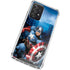 Marvel Captain America Portrait Galaxy A72 5G Clear Case