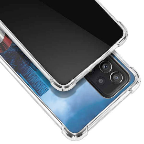 Marvel Captain America Portrait Galaxy A72 5G Clear Case