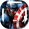 Marvel Captain America Portrait Galaxy Buds Live Skin