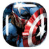 Marvel Captain America Portrait Galaxy Buds Live Skin