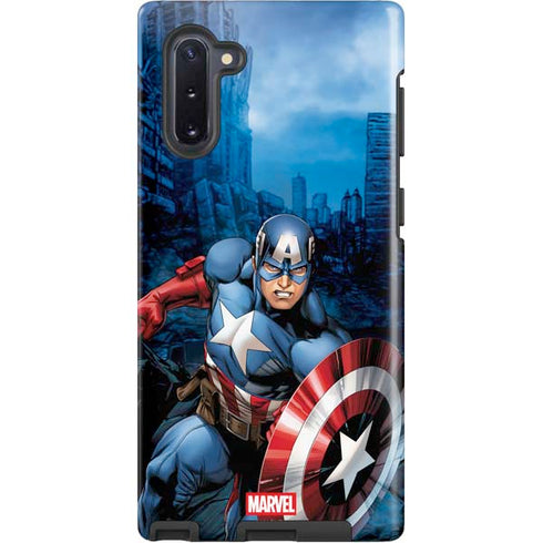 Marvel Captain America Portrait Galaxy Cases