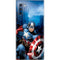 Marvel Captain America Portrait Galaxy Note 10 Skin