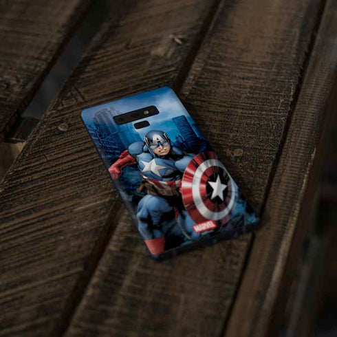 Marvel Captain America Portrait Galaxy Note 9 Skin