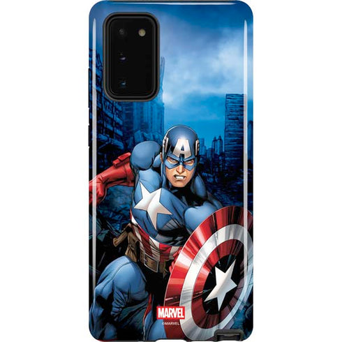 Marvel Captain America Portrait Galaxy Note20 5G Pro Case