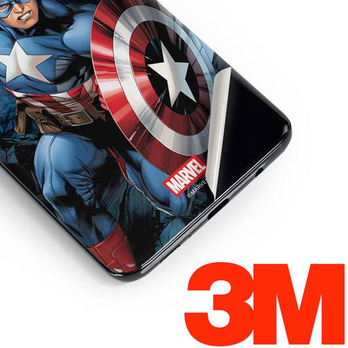 Marvel Captain America Portrait Galaxy S10 Skin