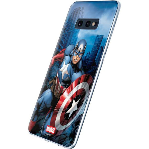 Marvel Captain America Portrait Galaxy S10e Skin