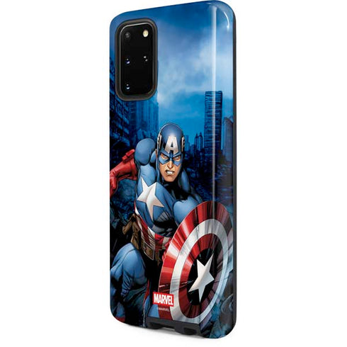 Marvel Captain America Portrait Galaxy S20 Plus Pro Case