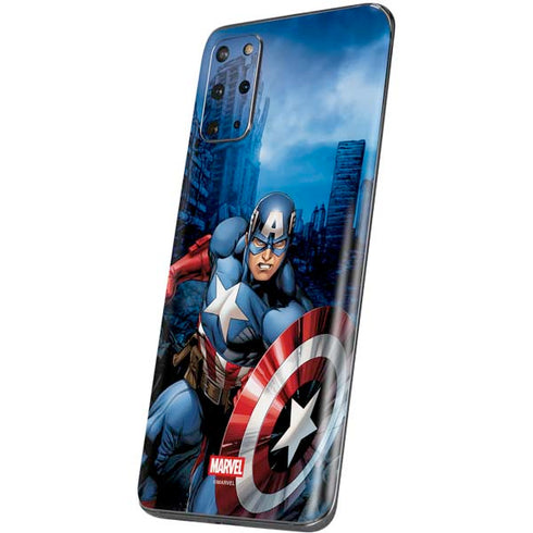 Marvel Captain America Portrait Galaxy S20 Plus Skin