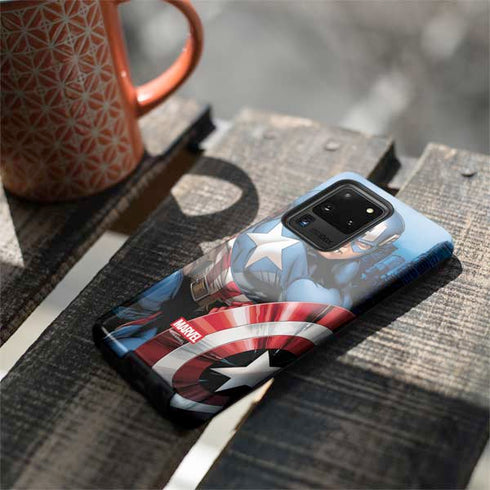Marvel Captain America Portrait Galaxy S20 Ultra 5G Pro Case