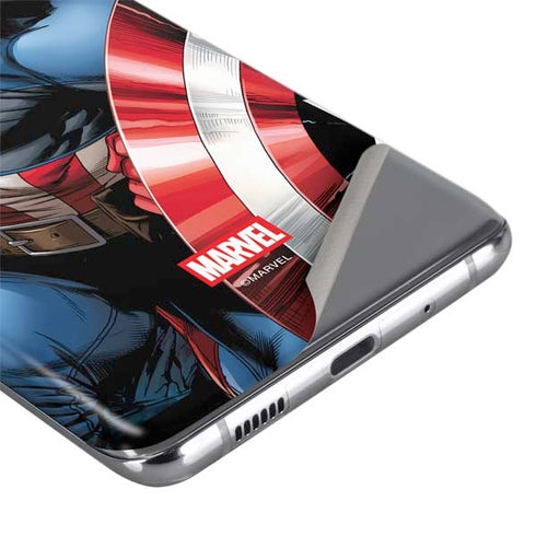 Marvel Captain America Portrait Galaxy S20 Ultra 5G Skin