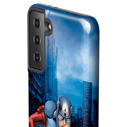 Marvel Captain America Portrait Galaxy S21 Plus 5G Pro Case