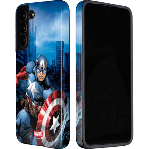Marvel Captain America Portrait Galaxy S22 Plus Pro Case
