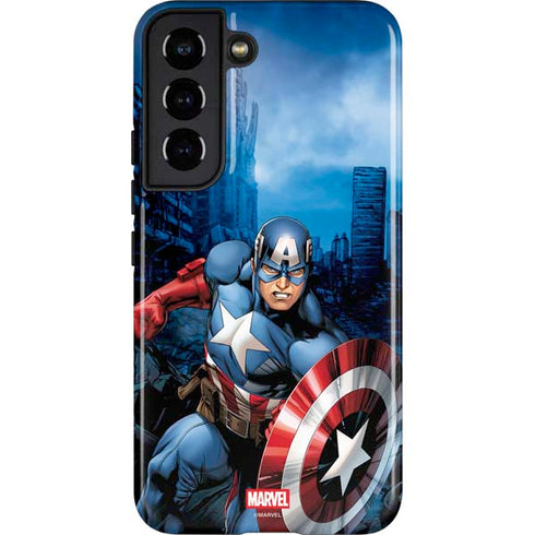 Marvel Captain America Portrait Galaxy S22 Pro Case