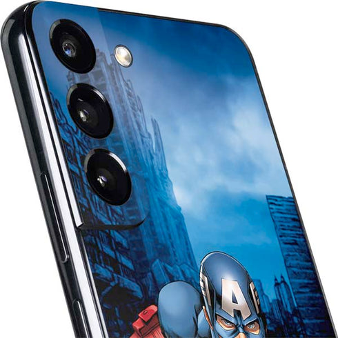 Marvel Captain America Portrait Galaxy S22 Skin